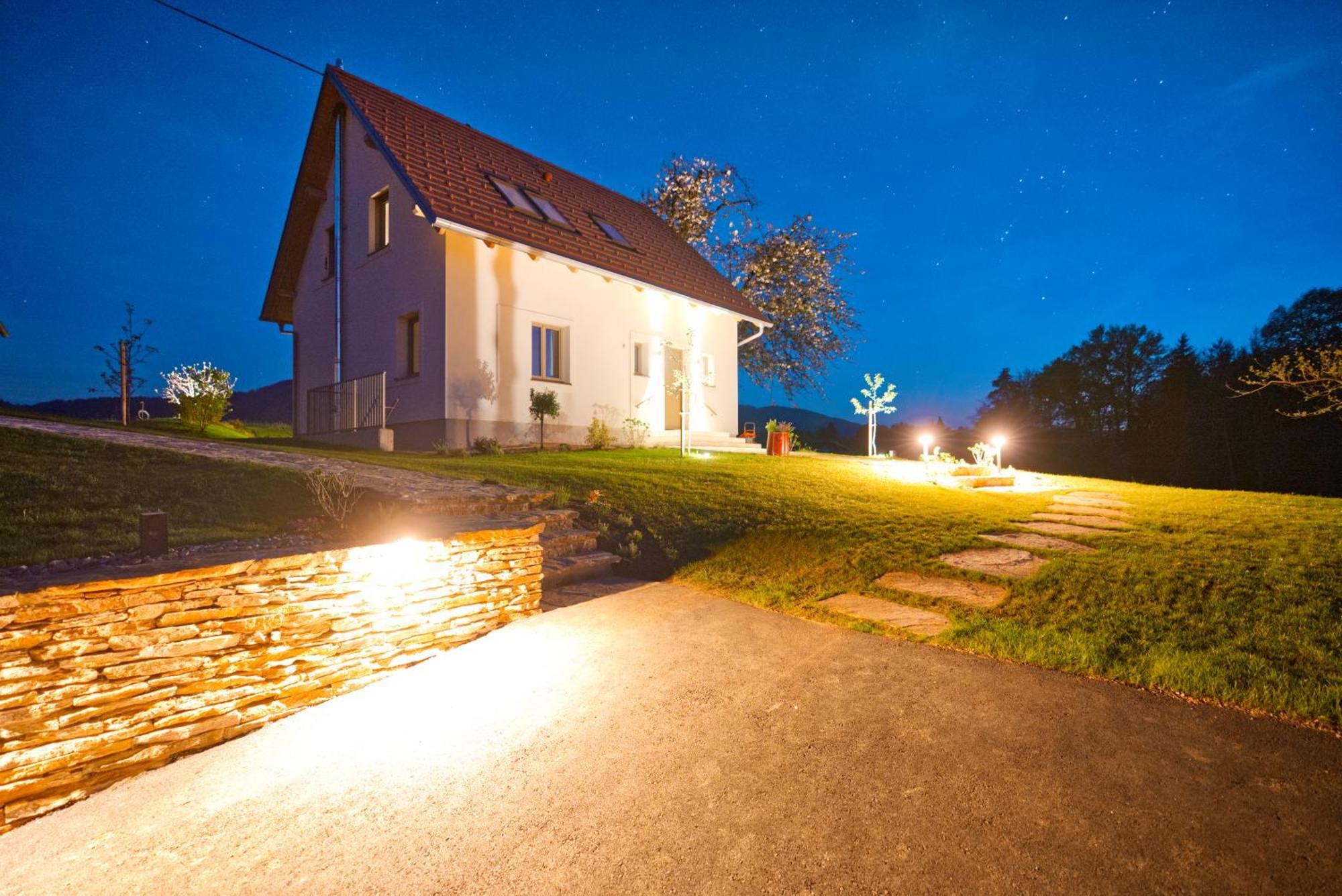 Vila Traumhaftes Ferienhaus am Lateinberg - 8455 Eibiswald Südsteiermark Exteriér fotografie