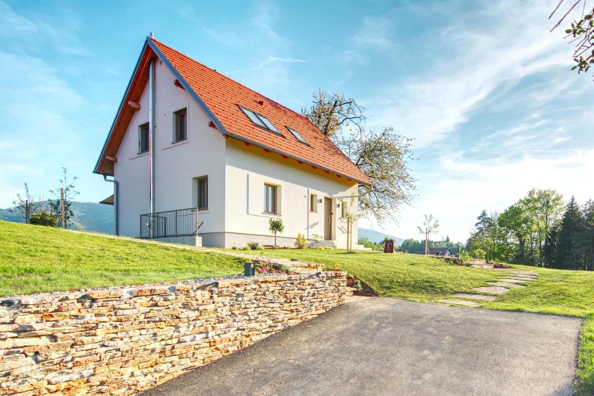 Vila Traumhaftes Ferienhaus am Lateinberg - 8455 Eibiswald Südsteiermark Exteriér fotografie