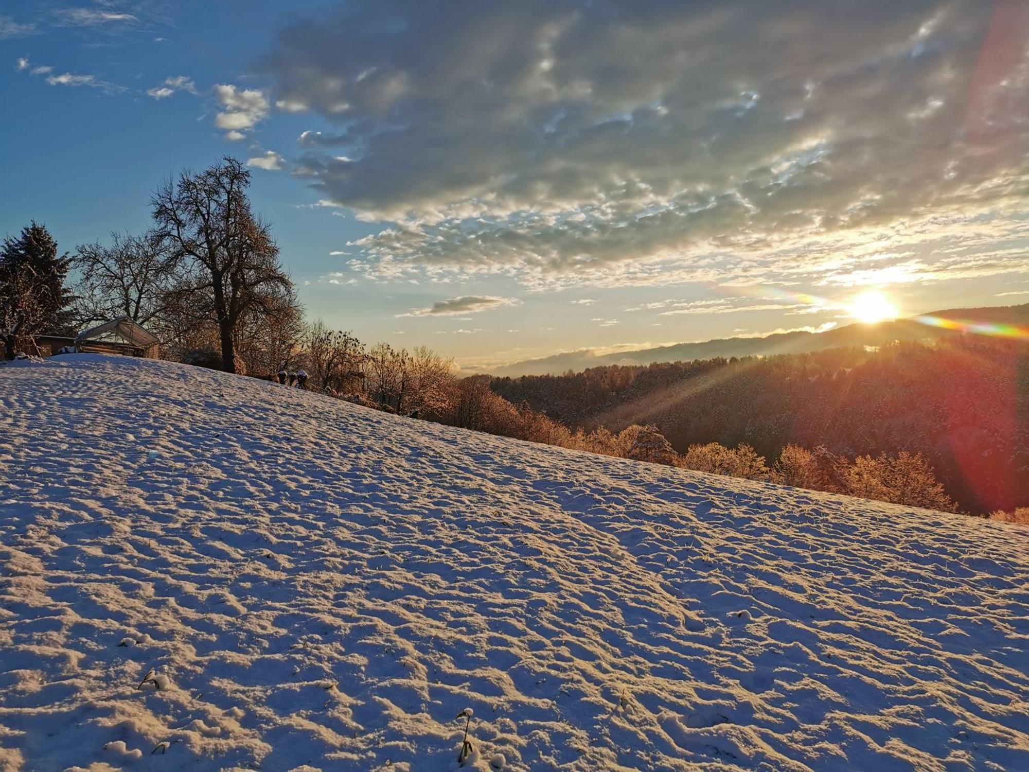 Vila Traumhaftes Ferienhaus am Lateinberg - 8455 Eibiswald Südsteiermark Exteriér fotografie